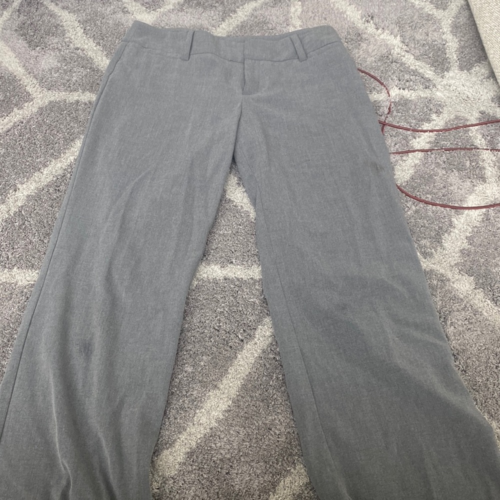 Gray dress pants- size 8